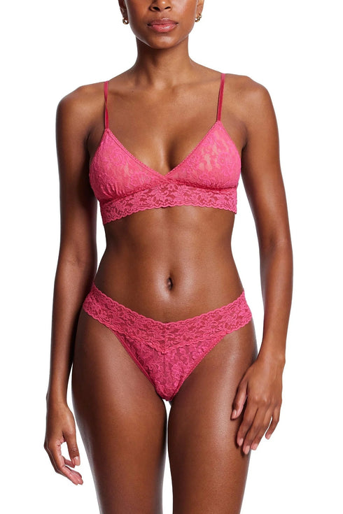 Hanky Panky Signature Lace Original Rise Thong Morning Glory